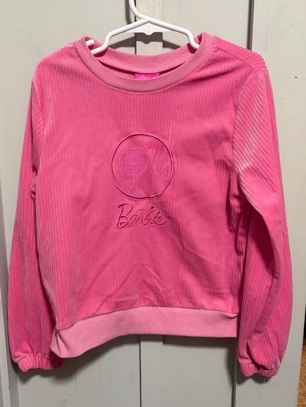 Kids Barbie sweatshirt size 6
